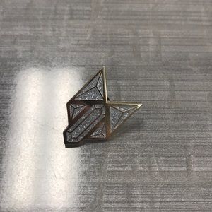 Joey Graceffa Crystal Wolf Pin